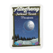 アレゲーニー国立森林ペンシルバニア マグネット (縦)