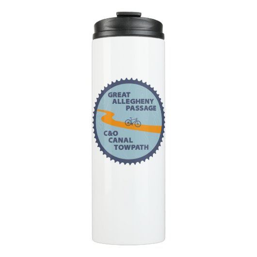 アレゲ素晴らしニーパッセージC&Oカナルチェーンリングや輪 タンブラー (正面)