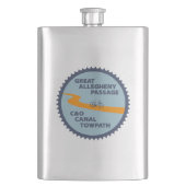 アレゲ素晴らしニーパッセージC&Oカナルチェーンリングや輪 フラスク (正面)