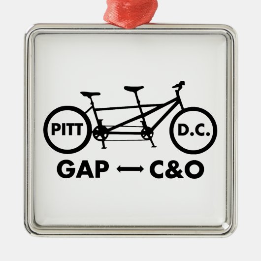 アレゲ素晴らしニーパッセージC&Oカナルトゥーパスタンデム メタルオーナメント (正面)