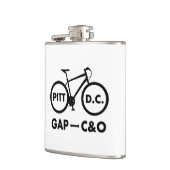 アレゲ素晴らしニーパッセージC&Oカナルトゥーパスバイク フラスク (左)
