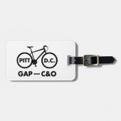 アレゲ素晴らしニーパッセージC&Oカナルトゥーパスバイク ラゲッジタグ (正面横)