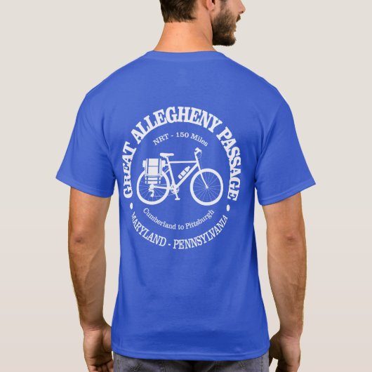 アレゲ素晴らしニー通路(サイクリング) Tシャツ (裏面)