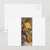 アレゴリアデル'Inclinazione Artemisia Gentileschi ポストカード (正面/裏面)