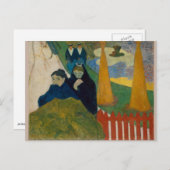 アレシエンヌ語(ミストラル)ポール・ゴーギン ポストカード (正面/裏面)