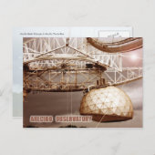 アレシボ天文台,プエルトリコ ポストカード (正面/裏面)