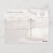 アレシボ電波望遠鏡，プエルトリコ ポストカード (裏面)