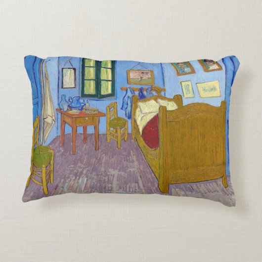 アレスのヴィンセントの寝室 | Vanゴッホ | アクセントクッション (裏面)
