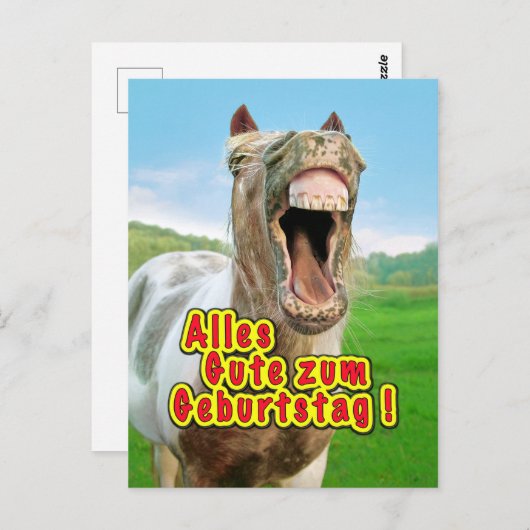 アレスグーテツムゲバーツタグ ポストカード (正面/裏面)