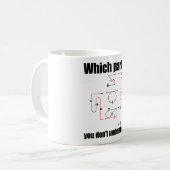 アレスティシンボルエアロバティックパイロット飛行機操縦 コーヒーマグカップ (正面左)