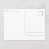 アレスントノルウェー ポストカード (裏面)