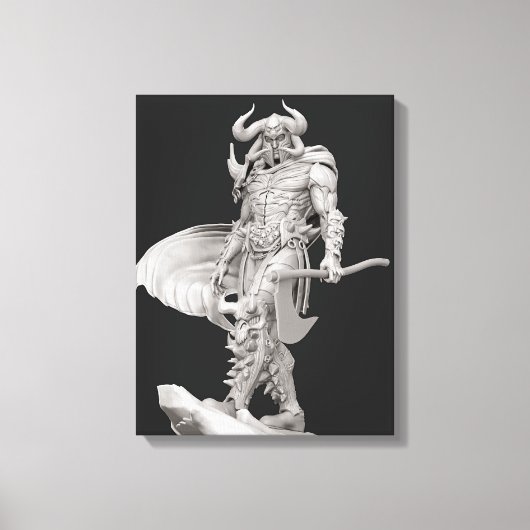 アレス代替 キャンバスプリント (正面)