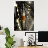 アレス1ロケット ポスター (ホームオフィス)