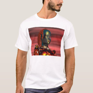 アレス – サイボーグポートレートインサンセット Tシャツ