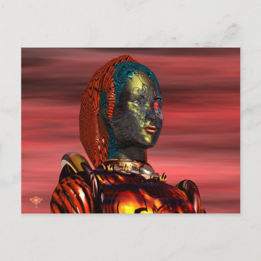 アレス – サイボーグ ポストカード (正面)