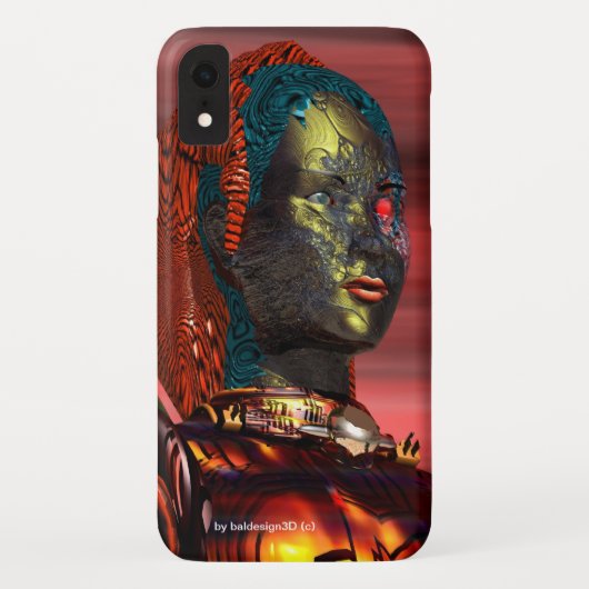 アレス – サイボーグ Case-Mate iPhoneケース (裏面)