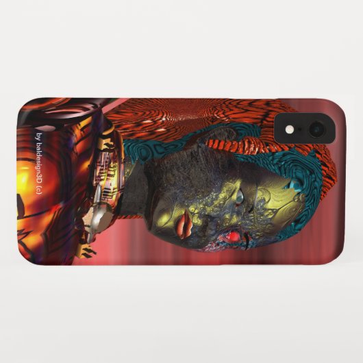 アレス – サイボーグ Case-Mate iPhoneケース (裏面(横))