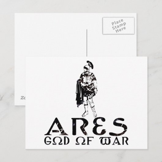 アレス ポストカード (正面/裏面)