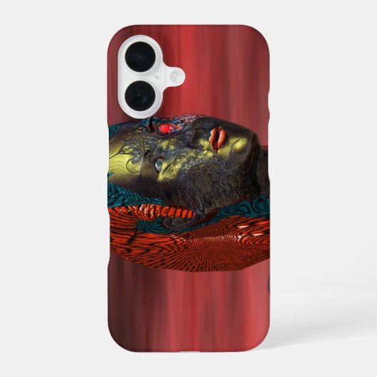 アレス – CYBORG 2 iPhone 16ケース (裏面)