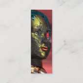 アレスCYBORG、赤黄 スキニー名刺 (裏面)