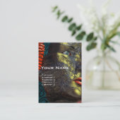 アレスCYBORG、赤黄 名刺 (スタンド正面)