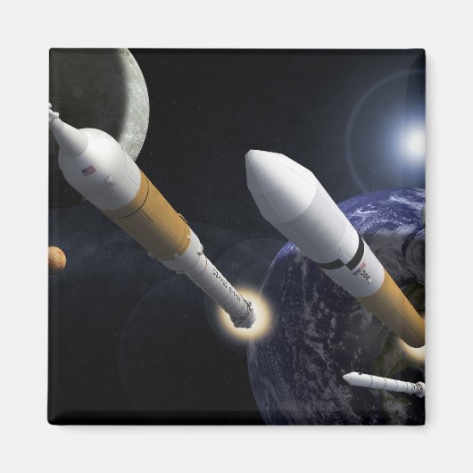 アレスIクルー発射車 マグネット (正面)