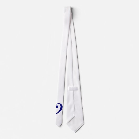 アレックスのヘ音記号 ネクタイ (裏面)