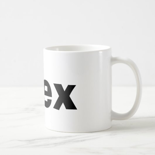 アレックスのマグ コーヒーマグカップ (右)