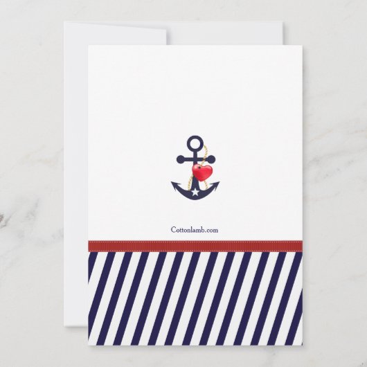 アレックスの招待 招待状 (裏面)