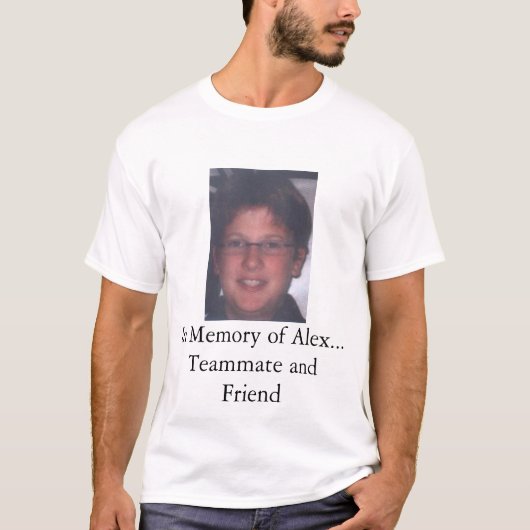 アレックスの記憶 Tシャツ (正面)