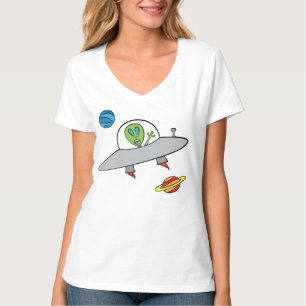 アレックスエイリアン- Nano V首のTシャツ、 Tシャツ