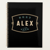 アレックス最高のエバおもしろいイ名 プランナー手帳 (正面)