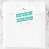 アレックス・イン・ワンダーランド・ステッカー ラウンドシール (バッグ)