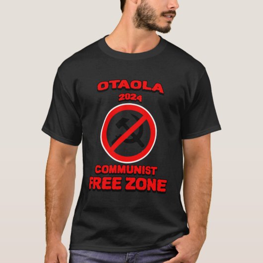 アレックス・オタオラ・アルカルデ2024共産主義フリーゾーン Tシャツ (正面)