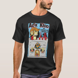 アレックス・キッドインミラクルワールドクラシック Tシャツ
