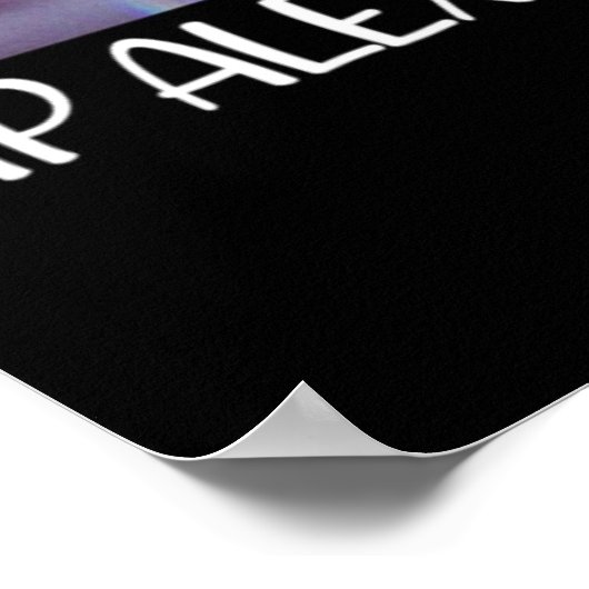 アレックス・トレベークを裂く ポスター (角)