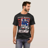 アレックス・ブレグマン シカゴC 野球選手 Tシャツ (正面フル)