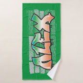 アレックス・ユア・ネーム・バス・ハンドタオル バスタオル (バスタオル)