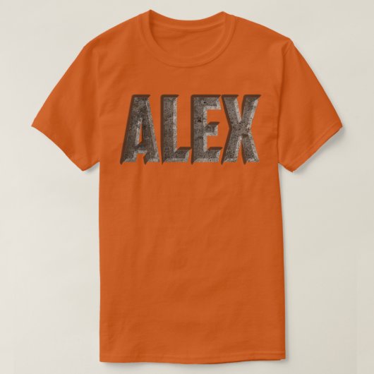 アレックス Tシャツ (デザイン正面)