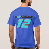 アレックスMarquez 12 Tシャツ (裏面)