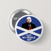 アレックスSalmondは"行くことを"、許可しました私の人々が 缶バッジ (正面&裏面)