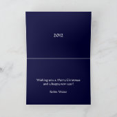 アレックスxhristmasカード シーズンカード (内部)