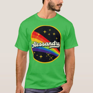 アレッサンドラライジュリエボウイン宇宙ヴィンテージスタイル Tシャツ