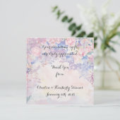 アレッサンドラ カスタマイズ フラット サンクス カード (スタンド正面)