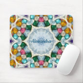 アレッサンドラ～宝石の石パーソナライズされた～ マウスパッド (マウス)