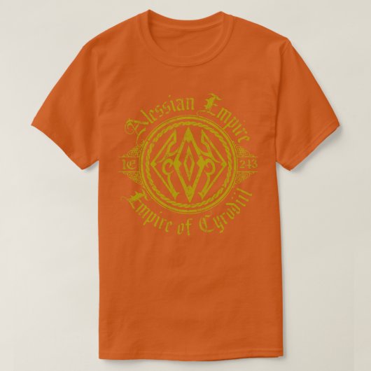 アレッシアン帝国 Tシャツ (デザイン正面)