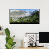 アレッチュ氷河（スイス） ポスター (ホームオフィス)