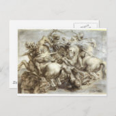 アレッツォ・アンギアーリ戦 ポストカード (正面/裏面)