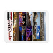 アレッポ – シリア – モザイク – 磁石 (横)