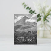 アレナルボルケーノコスタリカ有名なランドマークハガキ ポストカード (スタンド正面)